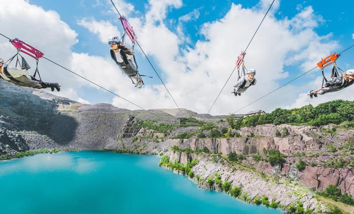 Velocity at Penrhyn Quarry